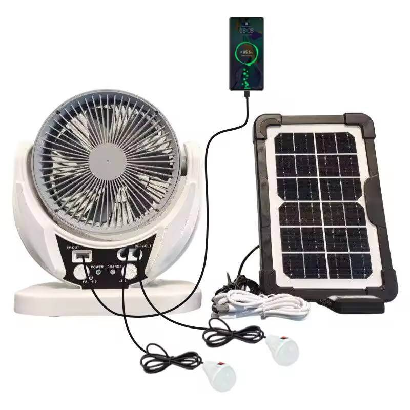 4-in-1 Solar Fan